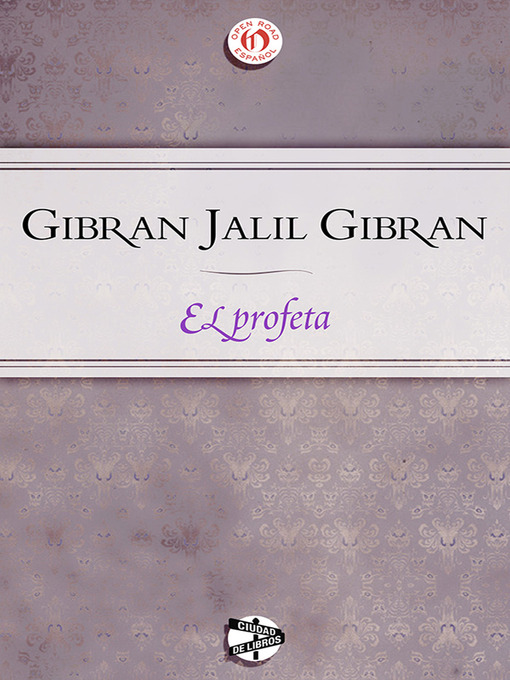 Title details for profeta by Gibran Jalil Gibran - Available